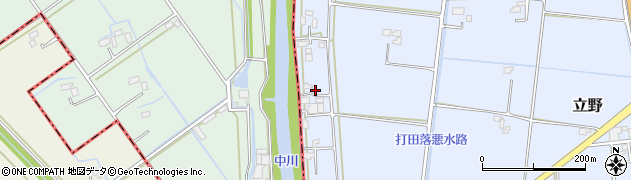埼玉県春日部市立野1047周辺の地図
