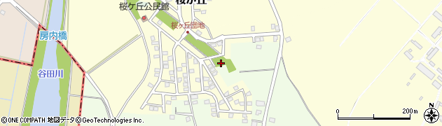 茨城県つくば市桜が丘21周辺の地図
