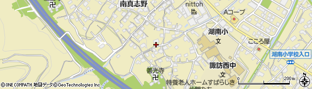 長野県諏訪市湖南南真志野4661周辺の地図