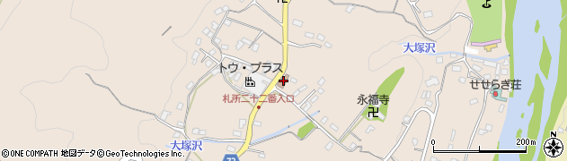 埼玉県秩父市寺尾3614周辺の地図