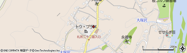 埼玉県秩父市寺尾3658周辺の地図