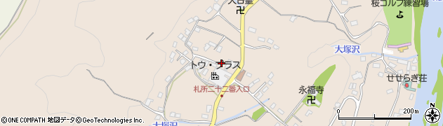 埼玉県秩父市寺尾3653周辺の地図