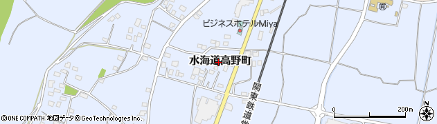 茨城県常総市水海道高野町2323周辺の地図