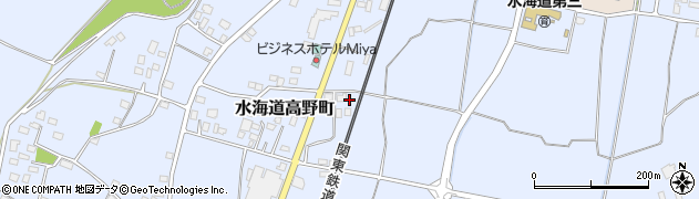 茨城県常総市水海道高野町2287周辺の地図