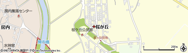 茨城県つくば市桜が丘14周辺の地図
