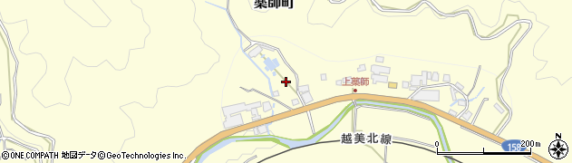 福井県福井市薬師町周辺の地図