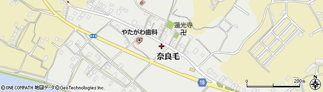 茨城県鹿嶋市奈良毛263周辺の地図