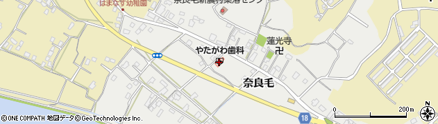 茨城県鹿嶋市奈良毛253周辺の地図