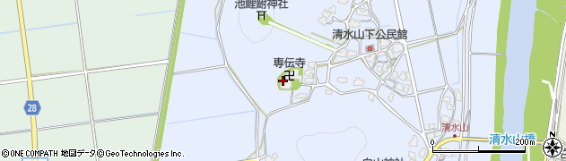 専伝寺周辺の地図