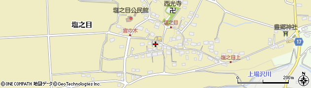 長野県茅野市豊平塩之目4742周辺の地図