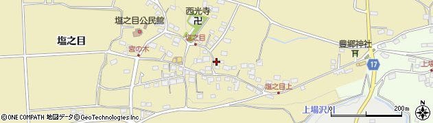 長野県茅野市豊平塩之目6009周辺の地図