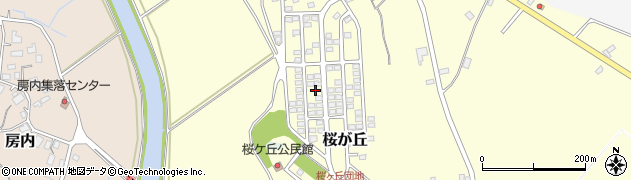 茨城県つくば市桜が丘12周辺の地図