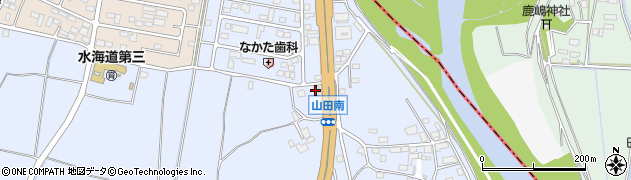 横浜家系ラーメン幸家　水海道店周辺の地図