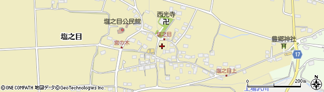 長野県茅野市豊平塩之目5957周辺の地図