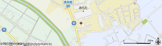 埼玉県白岡市彦兵衛66周辺の地図