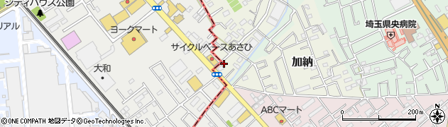 埼玉県桶川市加納37周辺の地図