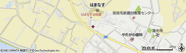 茨城県鹿嶋市奈良毛421周辺の地図
