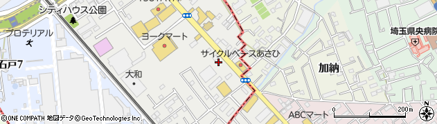 業務スーパー　北本二ツ家店周辺の地図