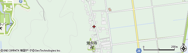 福井県福井市真栗町24周辺の地図