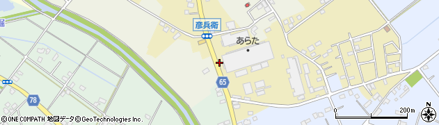 埼玉県白岡市彦兵衛1周辺の地図