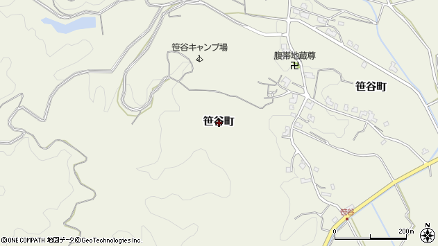 〒910-3645 福井県福井市笹谷町の地図