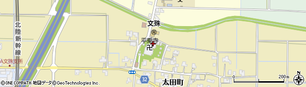 平乗寺周辺の地図