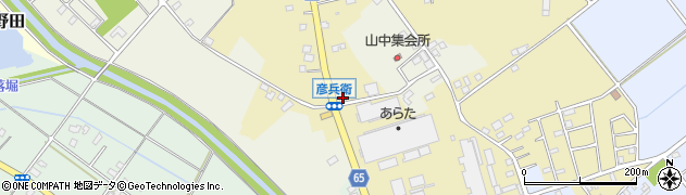 埼玉県白岡市彦兵衛125周辺の地図