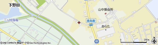 埼玉県白岡市彦兵衛208周辺の地図