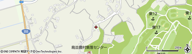 茨城県行方市島並558周辺の地図
