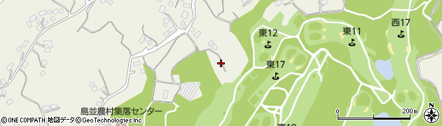 茨城県行方市島並574周辺の地図