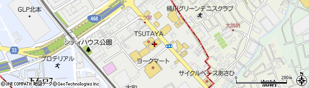 １００円ショップセリア　北本二ツ家店周辺の地図