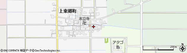 福井県福井市上東郷町20周辺の地図