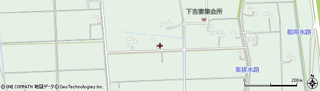 埼玉県春日部市下吉妻54周辺の地図