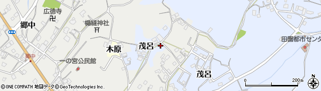 茨城県稲敷郡美浦村茂呂1044周辺の地図