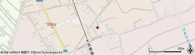 茨城県鹿嶋市荒野1589周辺の地図