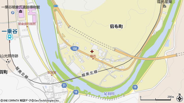 〒910-2143 福井県福井市宿布町の地図