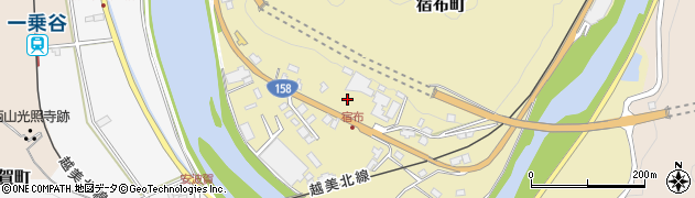 福井県福井市宿布町周辺の地図