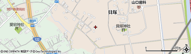 埼玉県蓮田市貝塚1132周辺の地図