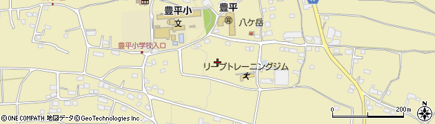 長野県茅野市豊平塩之目周辺の地図