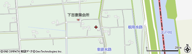 埼玉県春日部市下吉妻419周辺の地図