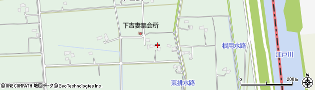 埼玉県春日部市下吉妻424周辺の地図