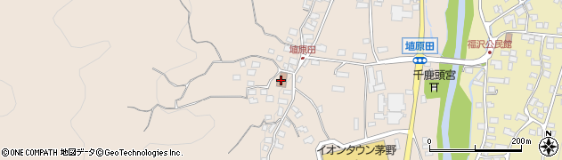 埴原田公民館周辺の地図