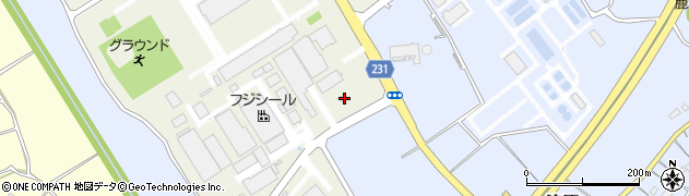 茨城県稲敷郡阿見町香澄の里35周辺の地図