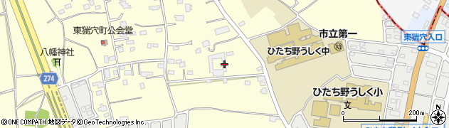 茨城県牛久市東猯穴町1260周辺の地図