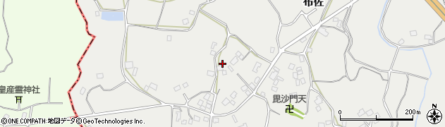 茨城県美浦村（稲敷郡）布佐周辺の地図