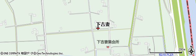 埼玉県春日部市下吉妻380周辺の地図