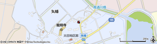 ＥＮＥＯＳ麻生矢幡ＳＳ周辺の地図