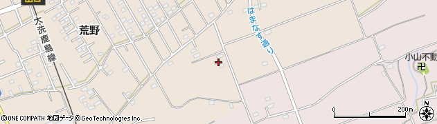 茨城県鹿嶋市荒野1940周辺の地図