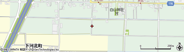 福井県福井市上河北町周辺の地図