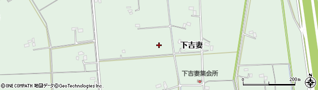 埼玉県春日部市下吉妻周辺の地図